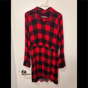 Express Plaid Dress